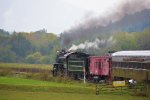 Fall Fog & Steam Train